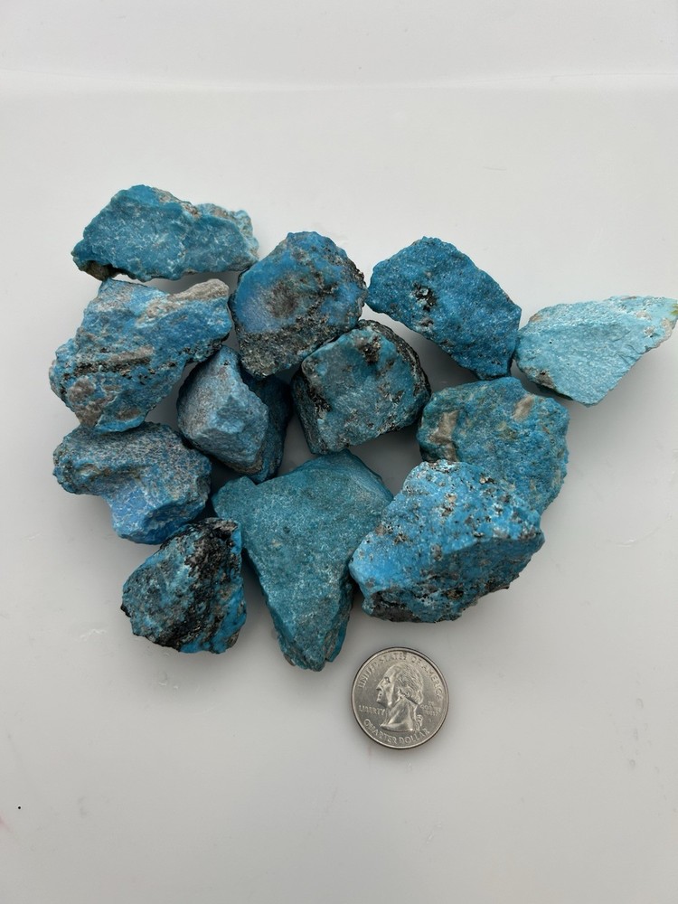 Natural Turquoise rough raw material 540gm. #E2.110
