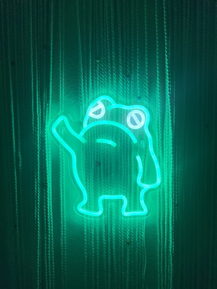 Frog Neon Sign - Portland