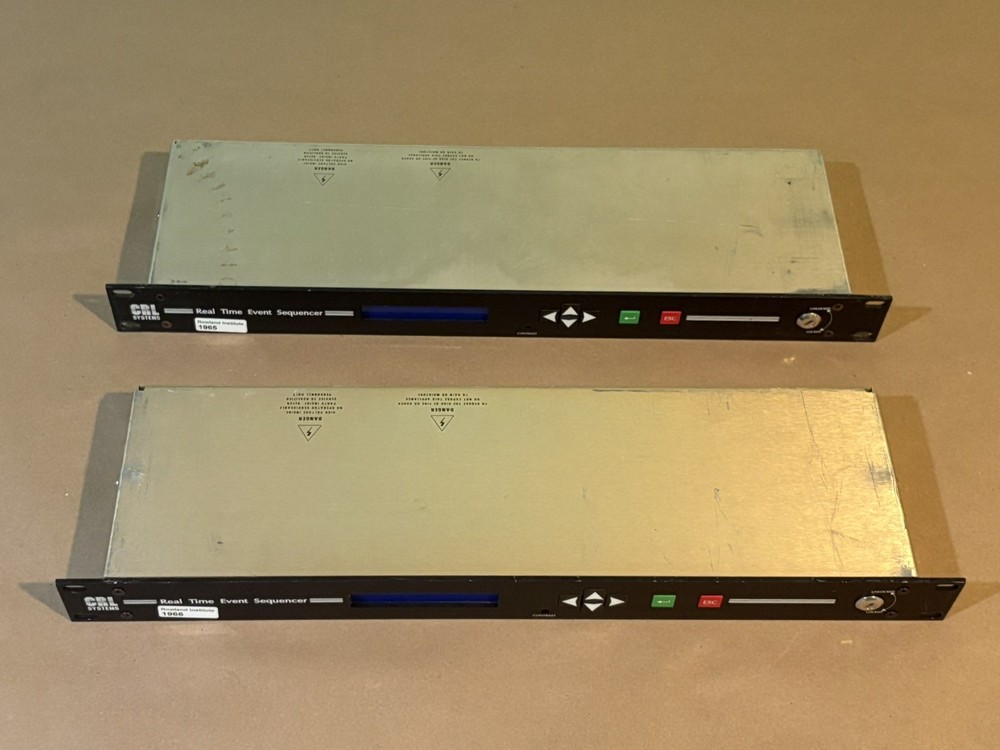 CRL Systems Real Time Event Sequencer (2 Available)