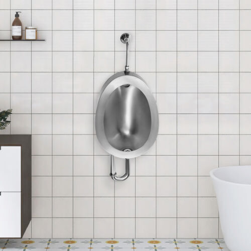 Automatic Wall Mounted Bathroom Urinal, Intelligent Sensor Flush Public Toilet