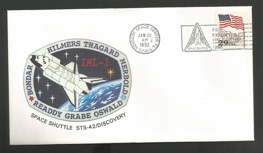 SHUTTLE DISCOVERY STS-42 JAN 22,1992 KSC **