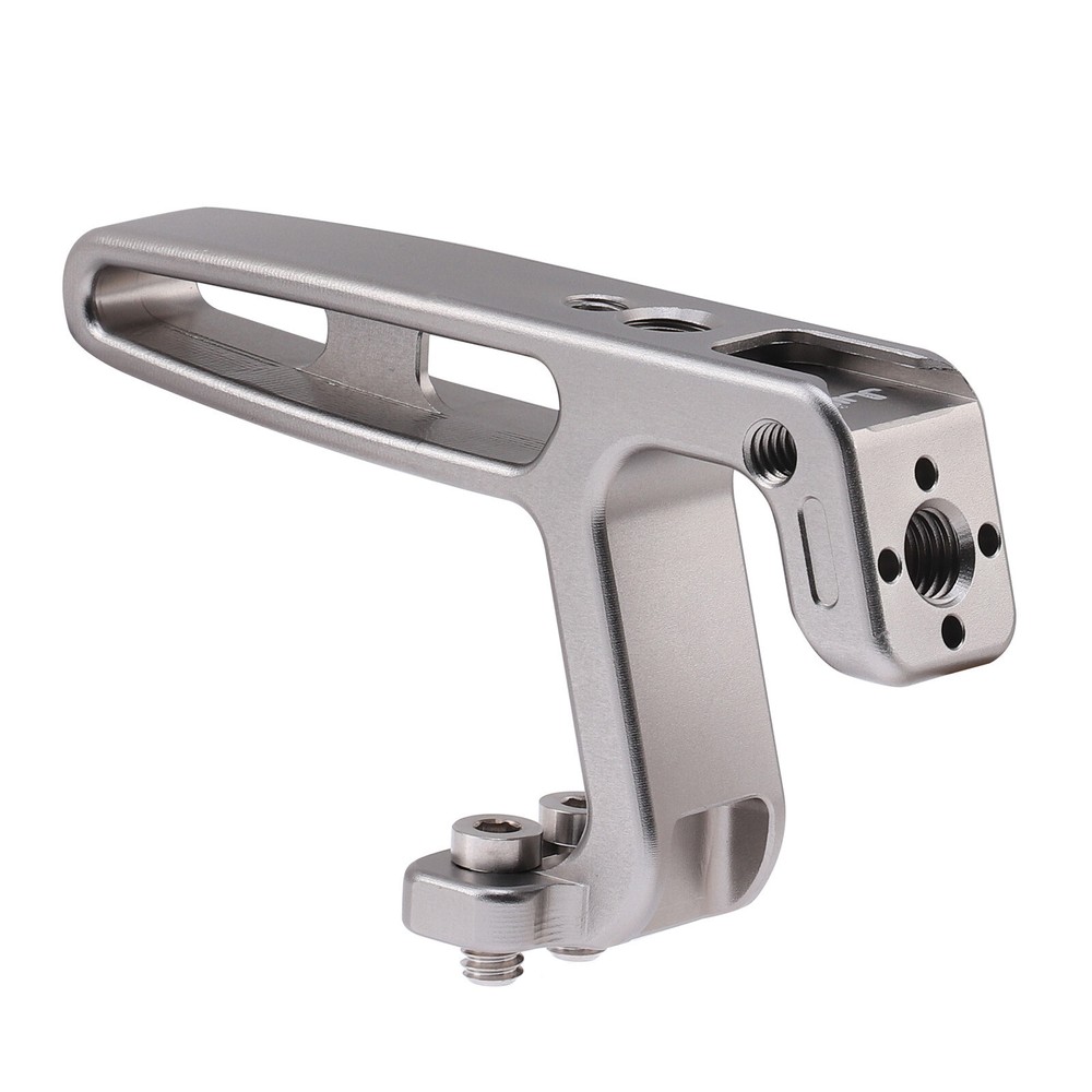 US Silver Handle Grip 1/4"-20 Thread Mount for DSLR Mirrorless Camera Cage Rig