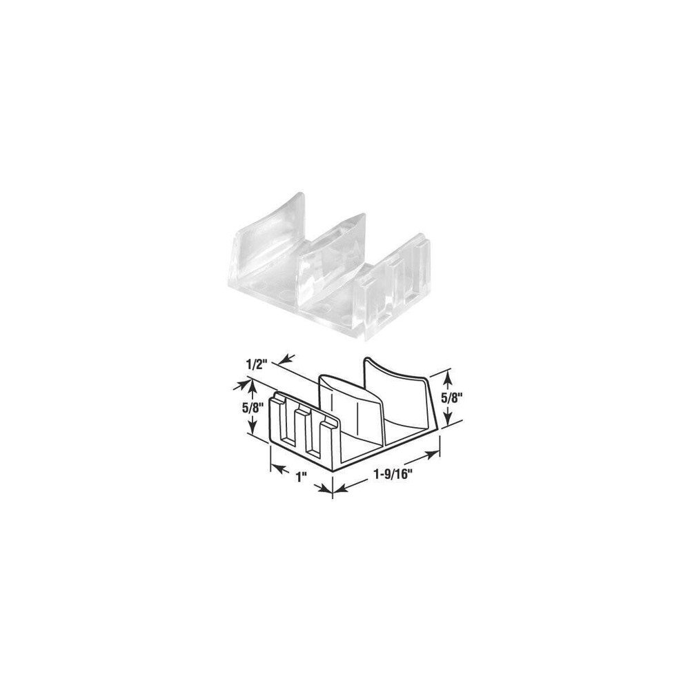 SLIDE-CO Shower Dr Bottom Guide