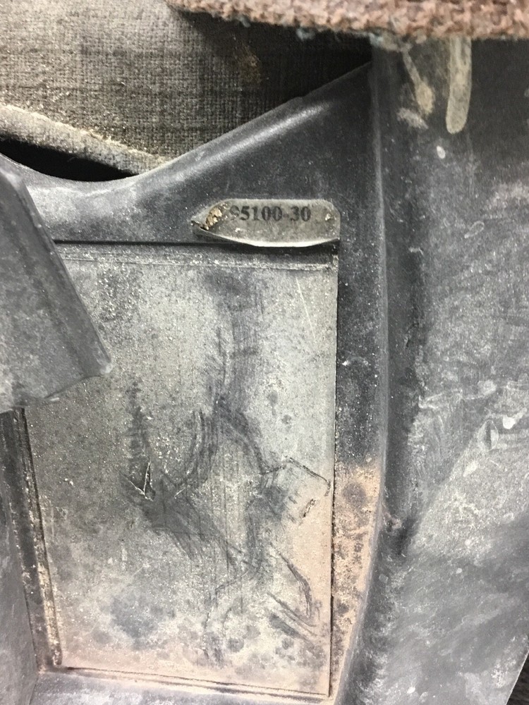 Interspersed SCBA Harness, Regulator And Frame. No Tank.