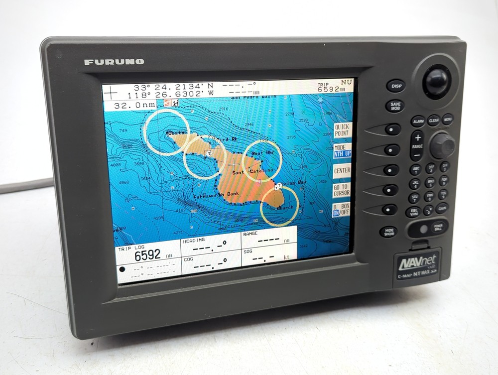 Furuno RDP-149 NavNet VX2 C-MAP 10.4" Color FishFinder Radar GPS Chartplotter