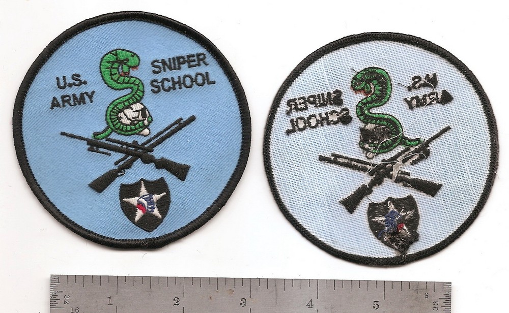 #166  US ARMY  2ND SIVISION SCHOOL PATCH