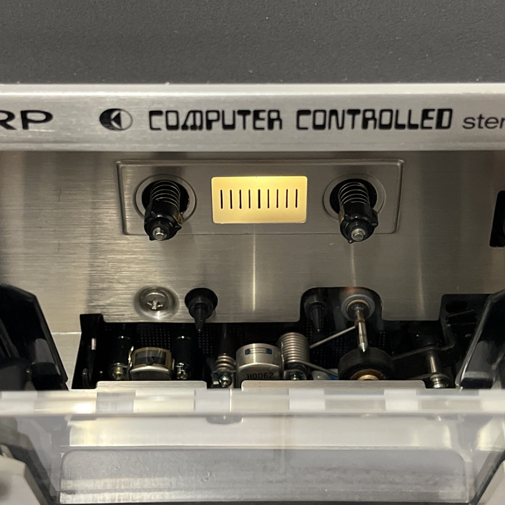 SHARP RT-3388A COMPUTER CONTROLLED CASSETTE DECK PLAYER *AS IS *SEE DESCRIPTION