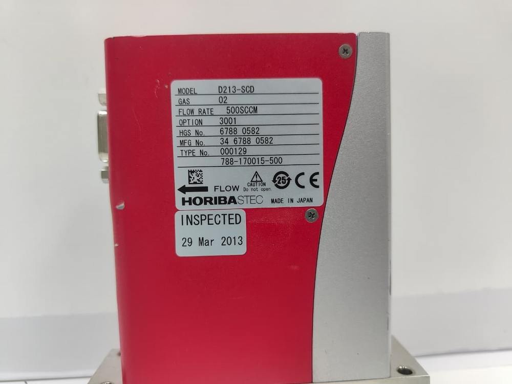 Horiba STEC D213-SCD Mass Flow Controller, UK#42