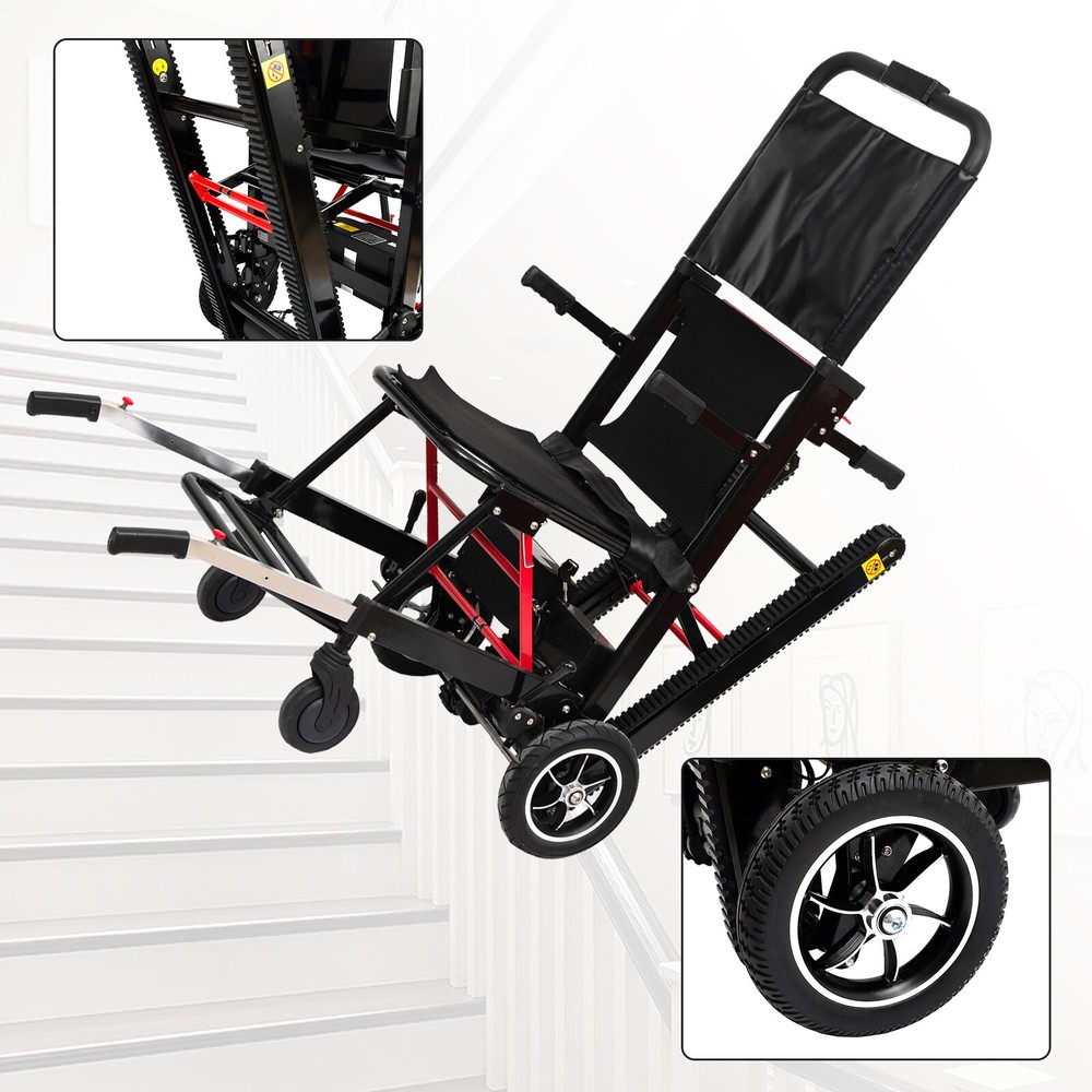 Foldable/Portable Motorized Climbing Wheelchair Stair Lifting Chair Elevator