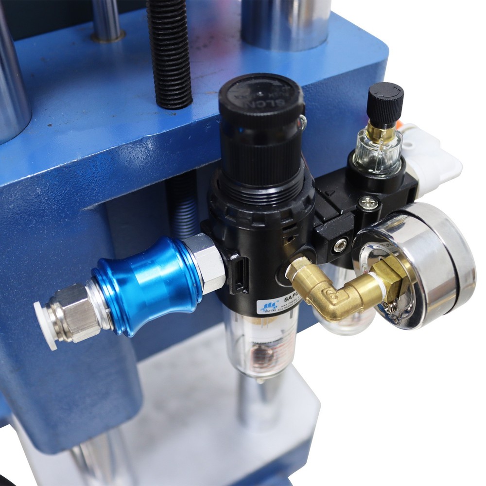 1102lb Pneumatic Punch Press Machine with Controller&Emergency Stop Switch 110V