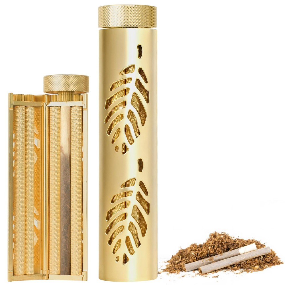 Cigarette Rolling Machine, Joint Roller Vintage with 76mm/110mm Papers, Filte...