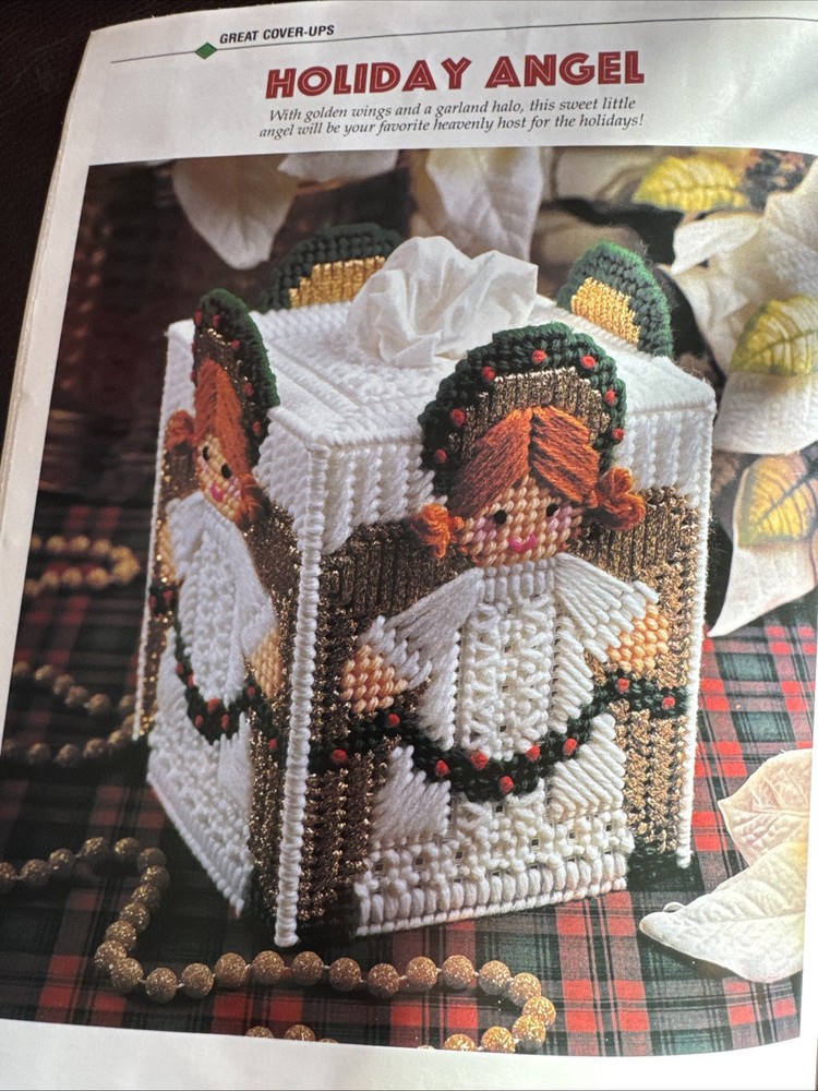 The Three Wise Men Nativity Christmas Plastic Canvas Pattern 24 Projects *AV