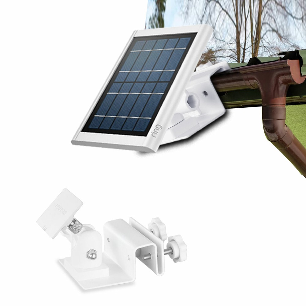 Weatherproof Gutter Mount/ Bracket for Ring SUPER Solar Panel