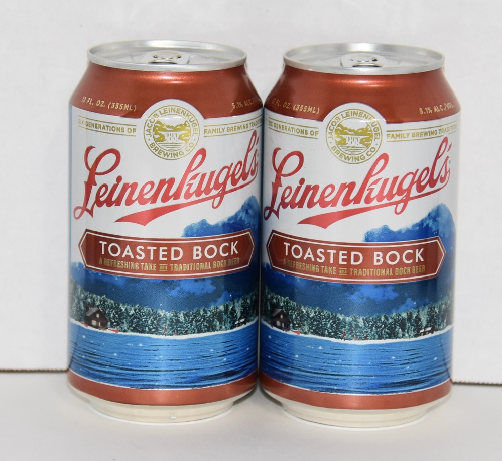Leinenkugel - Toasted Bock - One Empty 12oz. Beer Can - Chippewa Falls, WI