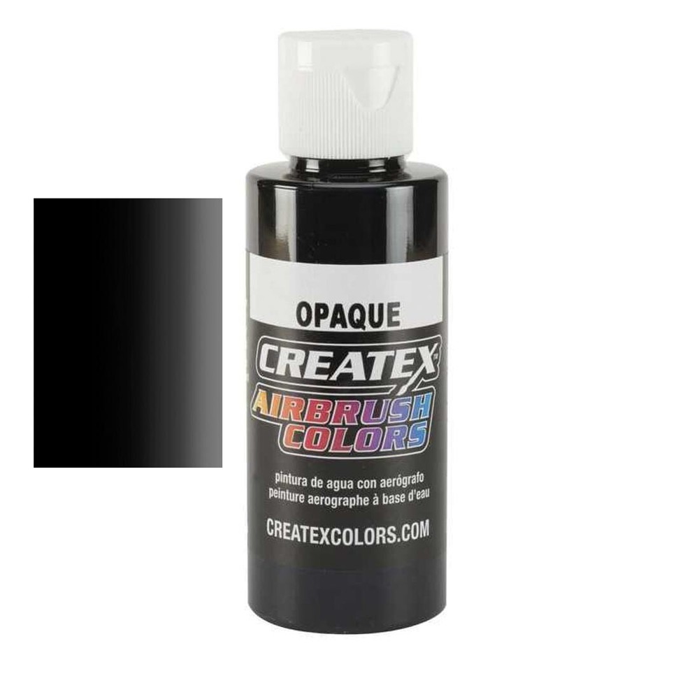 Createx Airbrush Color 8 oz. Opaque Black