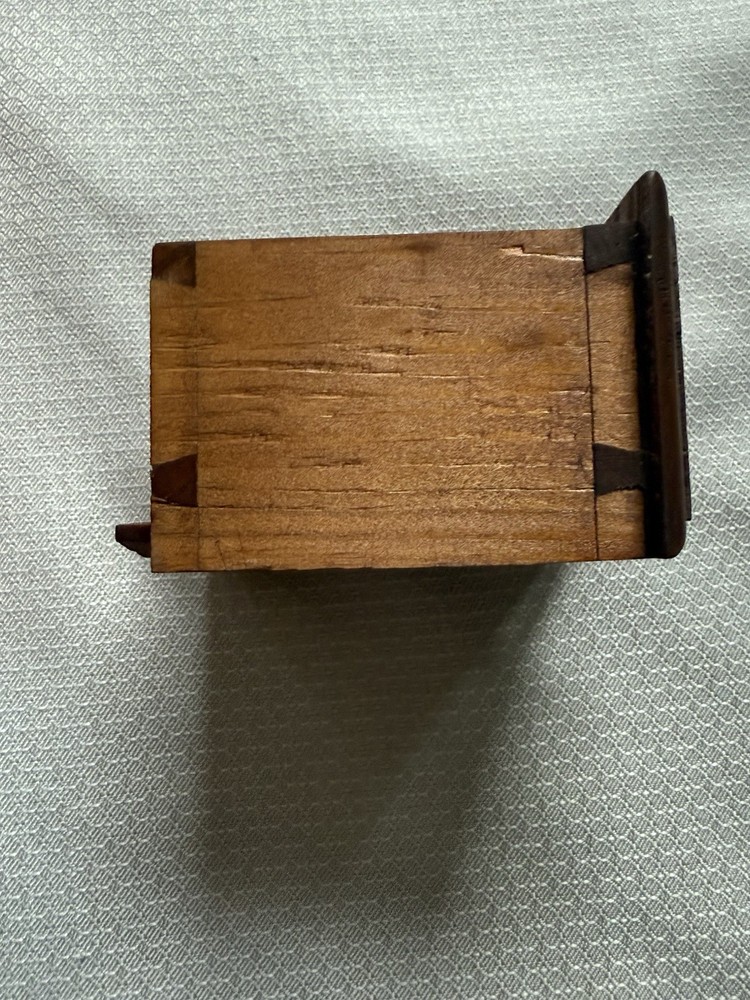 Eldred Wheeler Tiger Maple Pipe Box Vintage