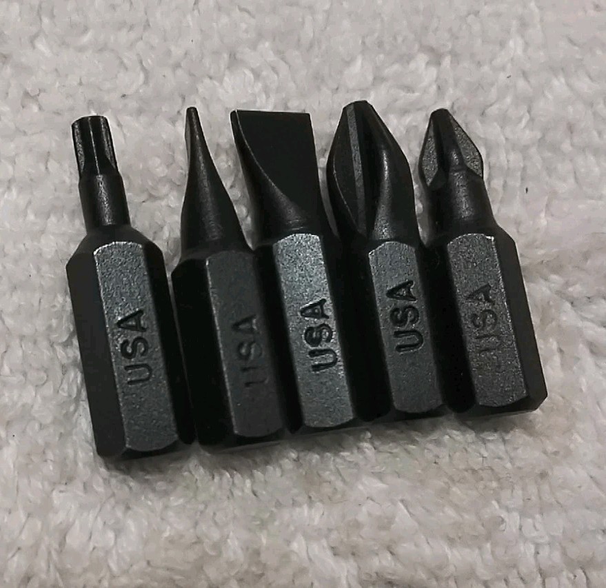 66-801 STANLEY 6pc INTERCHANGEABLE SCREWDRIVER BIT SET USA 🇺🇸
