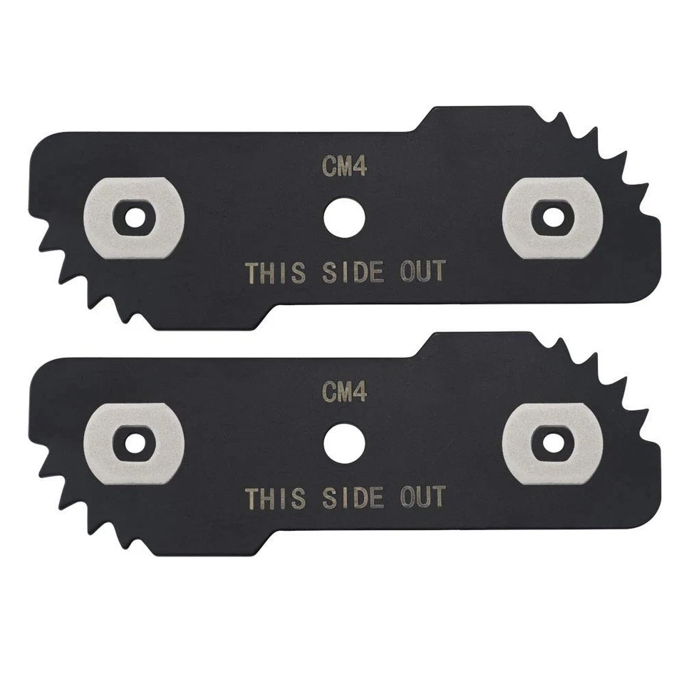 2-Pack EB-007 7-1/2-inch Edge Hog Heavy-Duty Edger Replacement Blade for Blac.