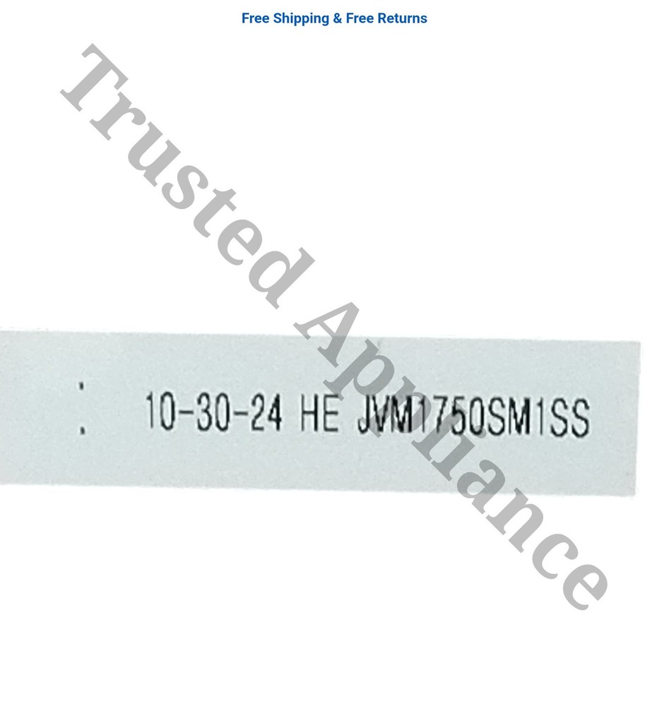 GE Microwave Control Panel Console WB07X11054 SILVER