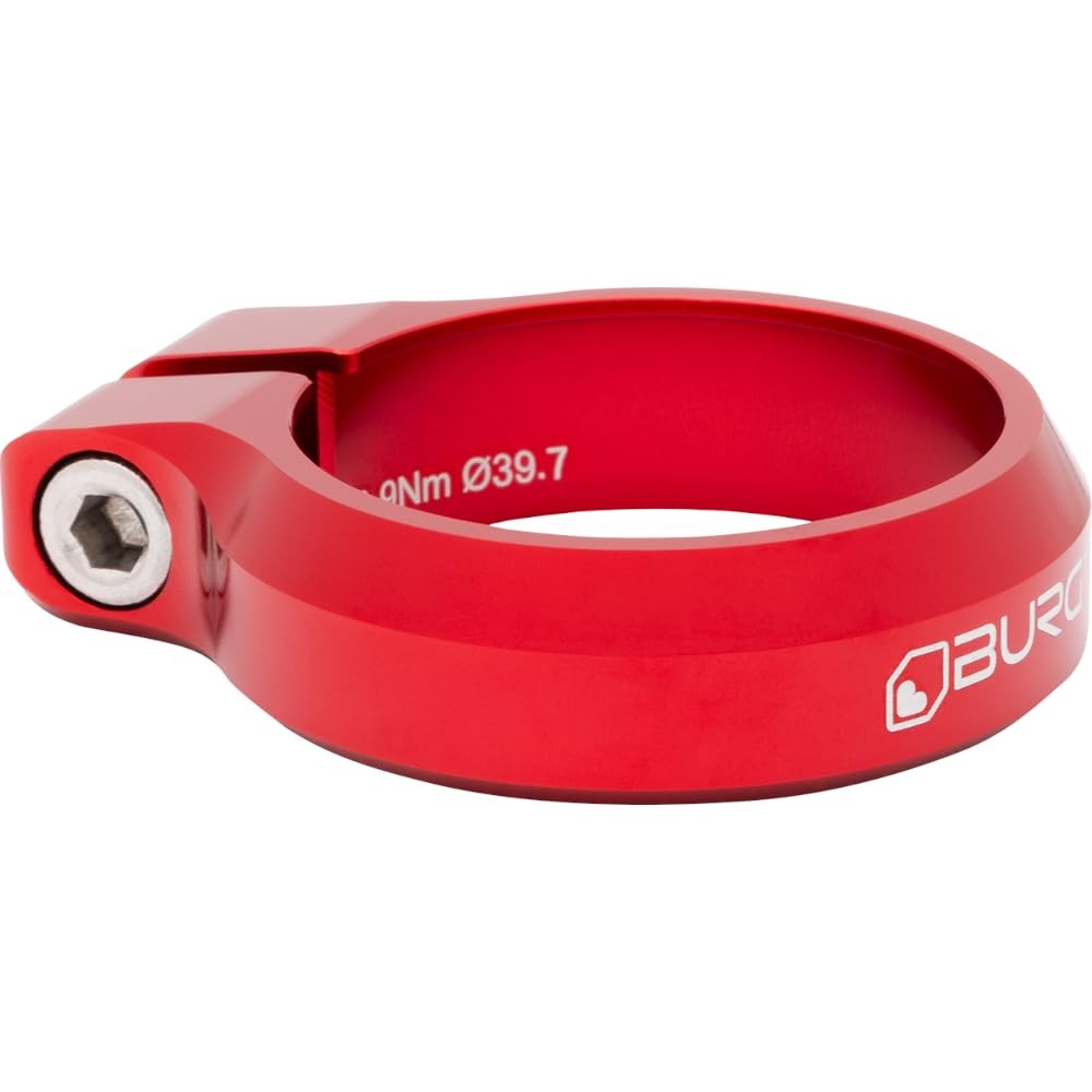 Seat Clamp - 39.7mm Diameter - Race Red
