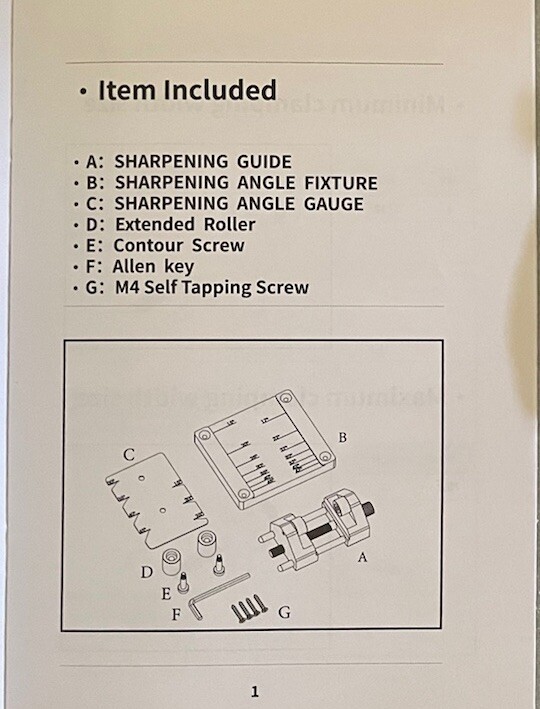 Honing Guide System Chisel Sharpening Kit