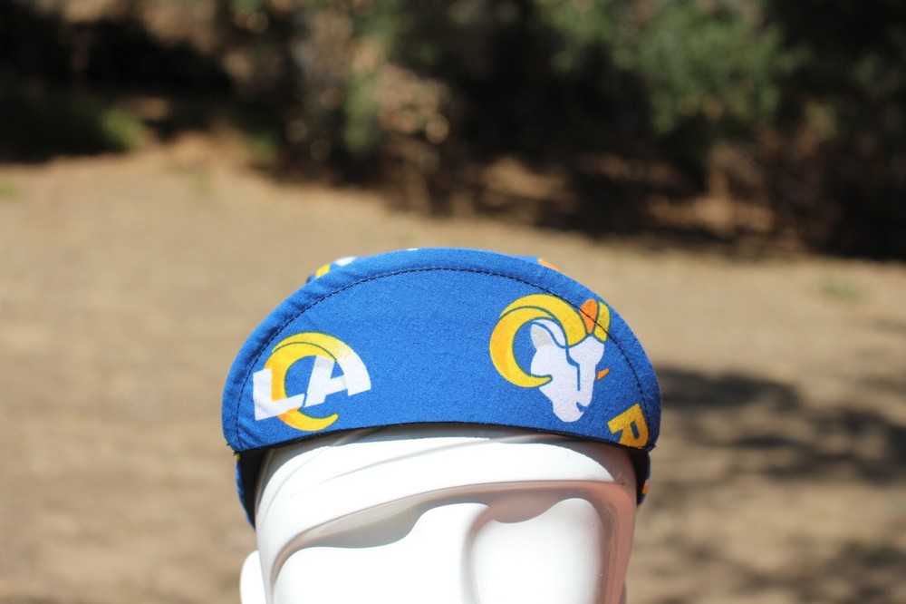 CYCLING CAP LA RAMS HANDMADE IN USA S M L