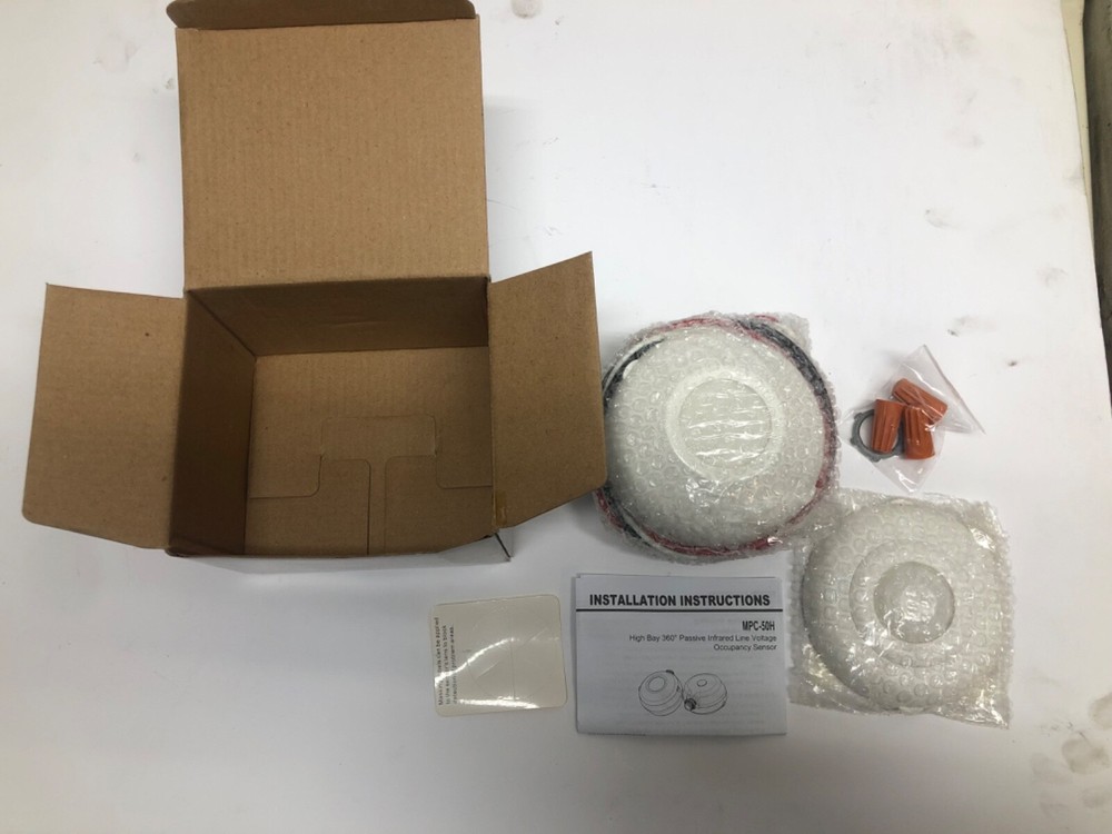 ENERLITES - 360 deg. Ceiling Occupancy sensor, line voltage, MPC-50H, white