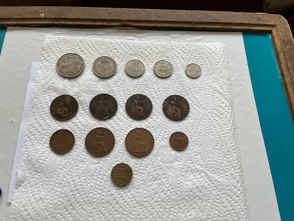 COINS HALF- CROWN TO FARTHING ( 13 Coins )