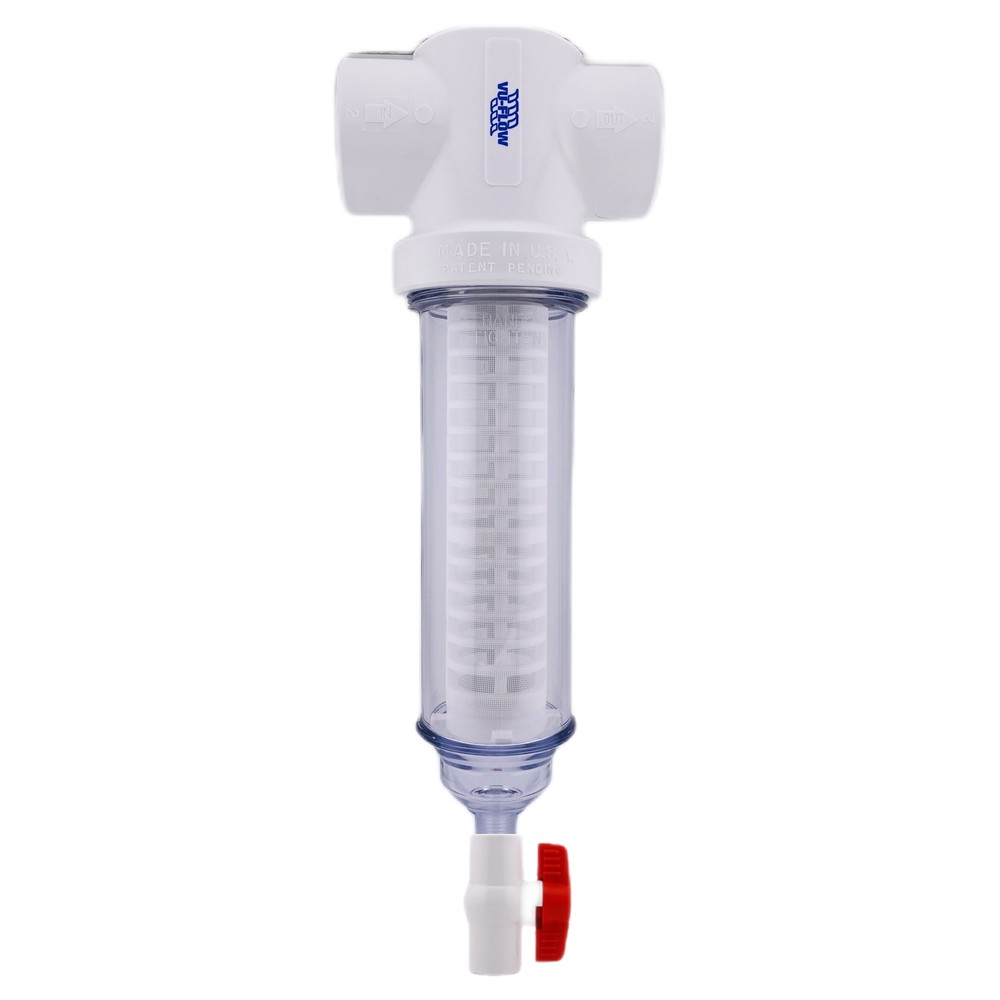 Vu-Flow/Rusco 2" Spin Down Screen Water Filter System with 40 Mesh Element