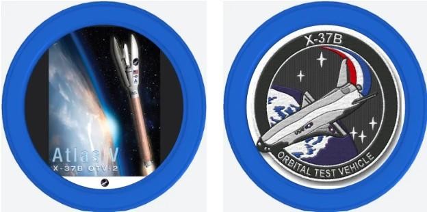 ATLAS V OTV-2 X-37B VEHICLE SPACE MISSION TOKEN MEDALLION COIN