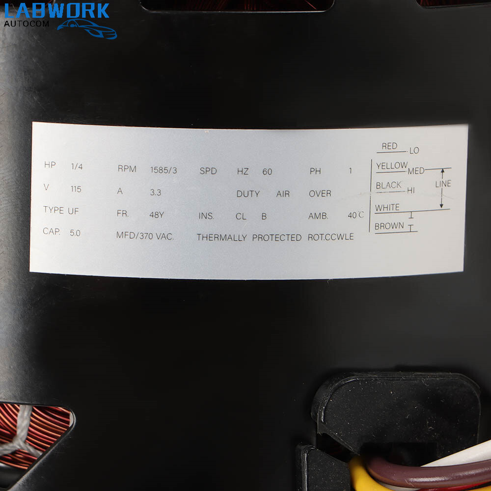 F48AF70A61 Fan Motor For Dometic 3315332.005 Brisk Air II RV Air Conditioners