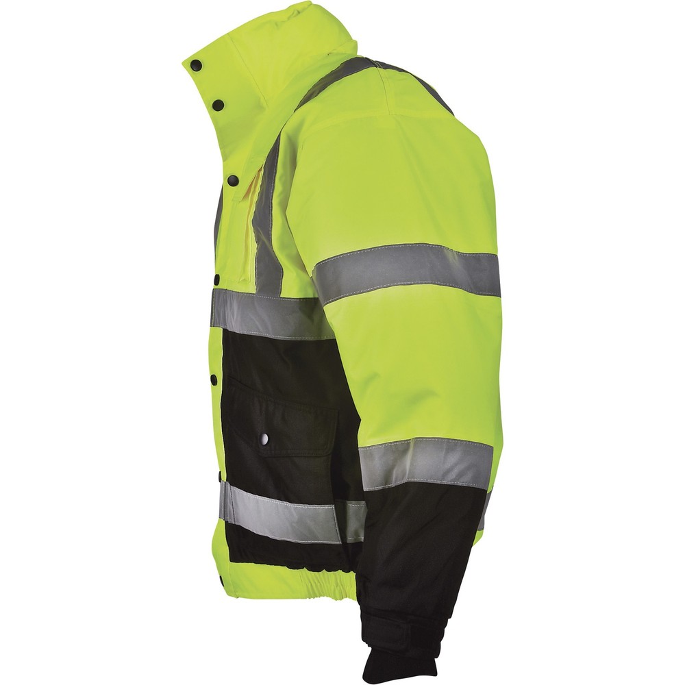 Utility Pro Men's Class 3 High Visibility 3-in-1 Bomber Jacket with Teflon