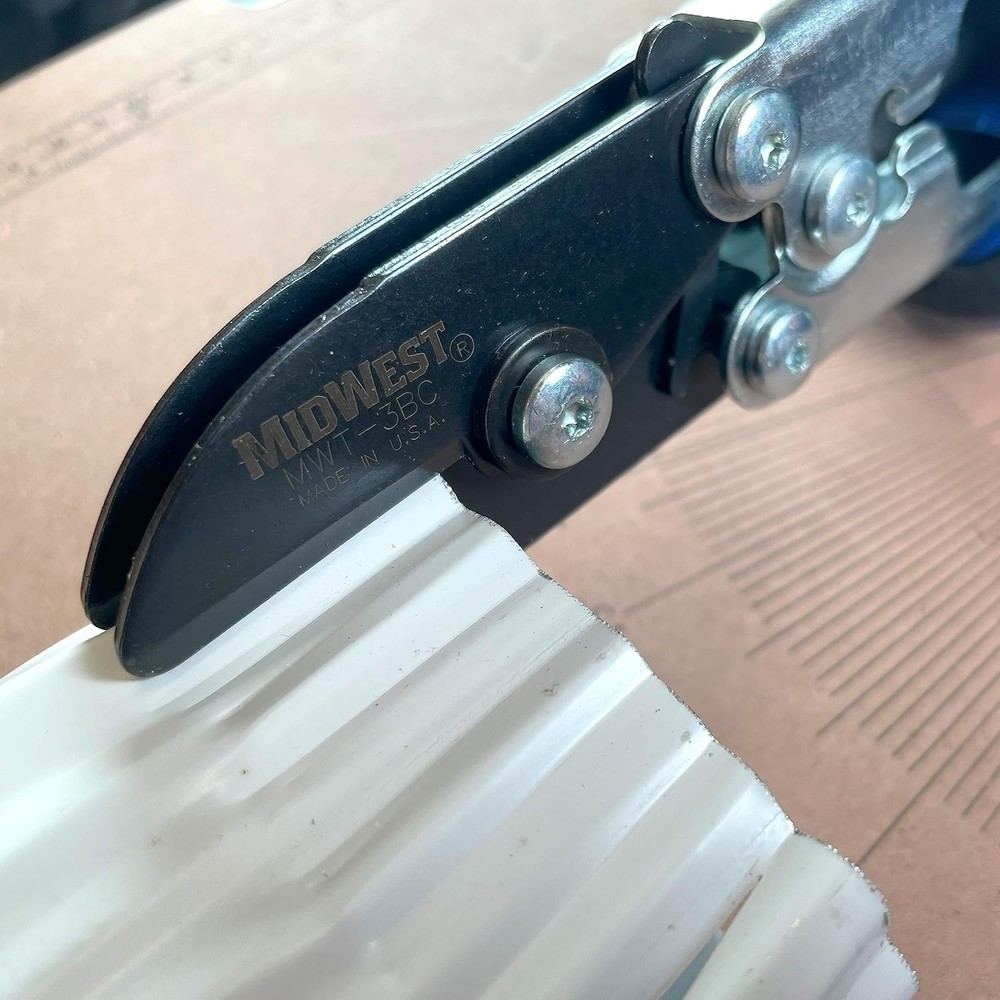 Blade Crimper - 3-Blade Gutter Crimper, Made in the USA - MWT-3BC