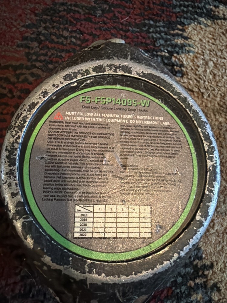 SAFEWAZE 11' WEB RETRACTIBLE LIFELINE