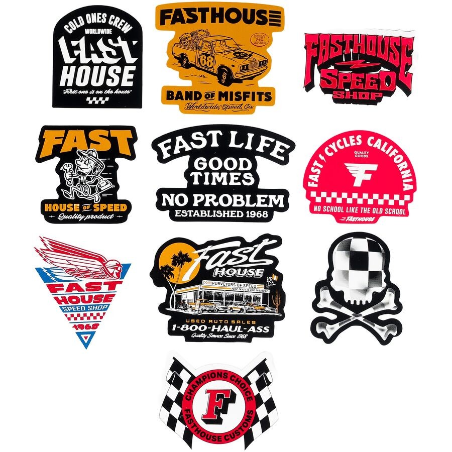 Fasthouse Spring 2026 Decal Pack - Multi 903007-99-00