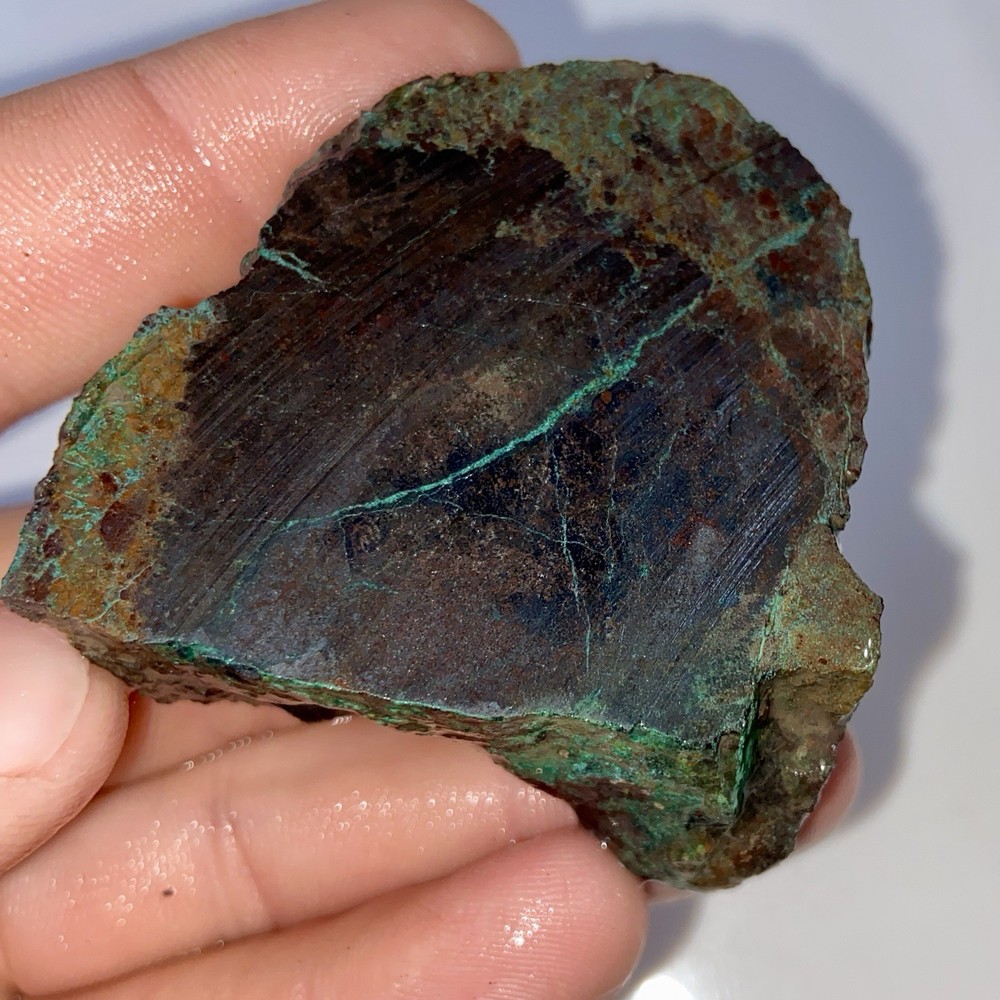 Metallic Chrysocolla Rough 4.51 Oz