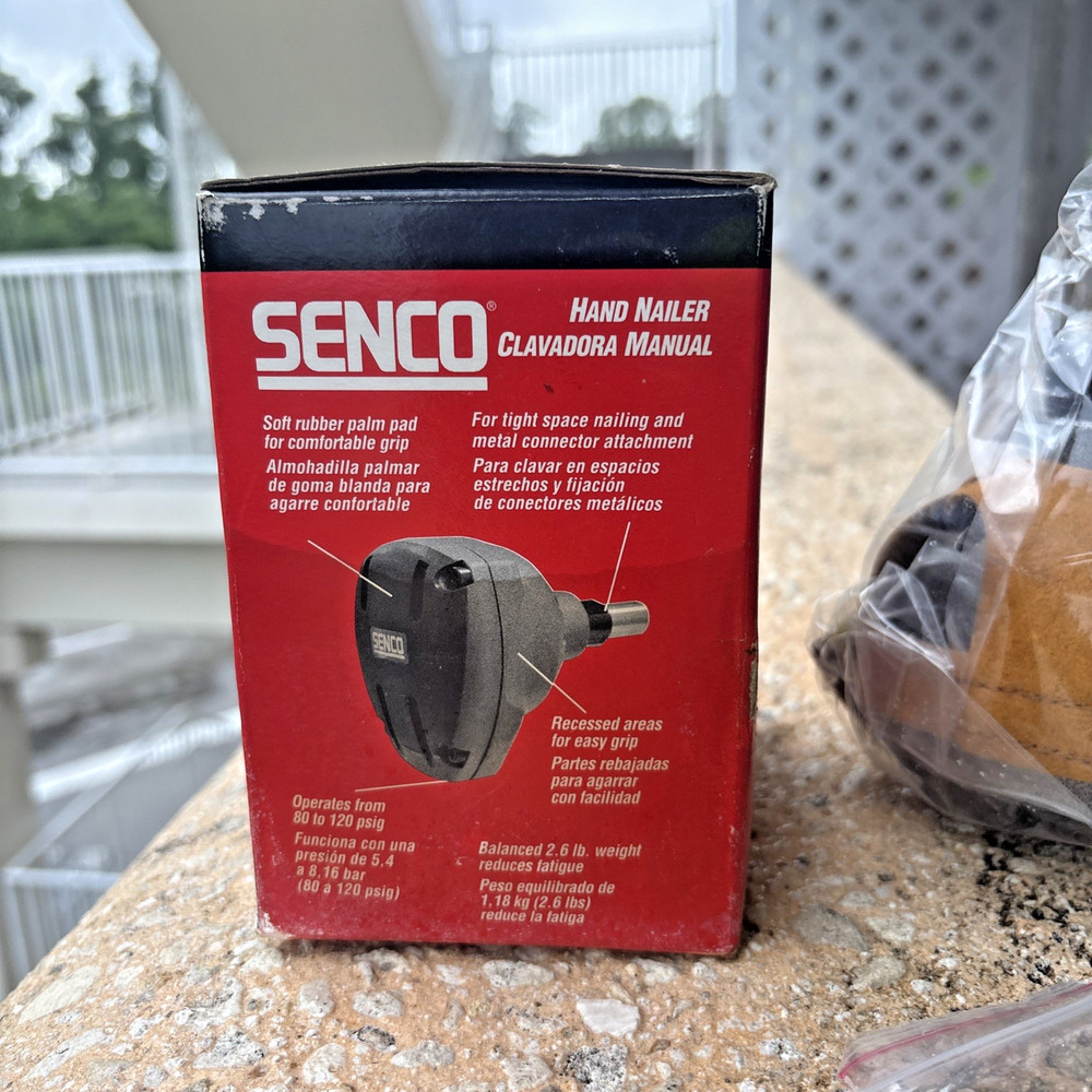 Senco Hand Nailer PC0781 with Leather Grip