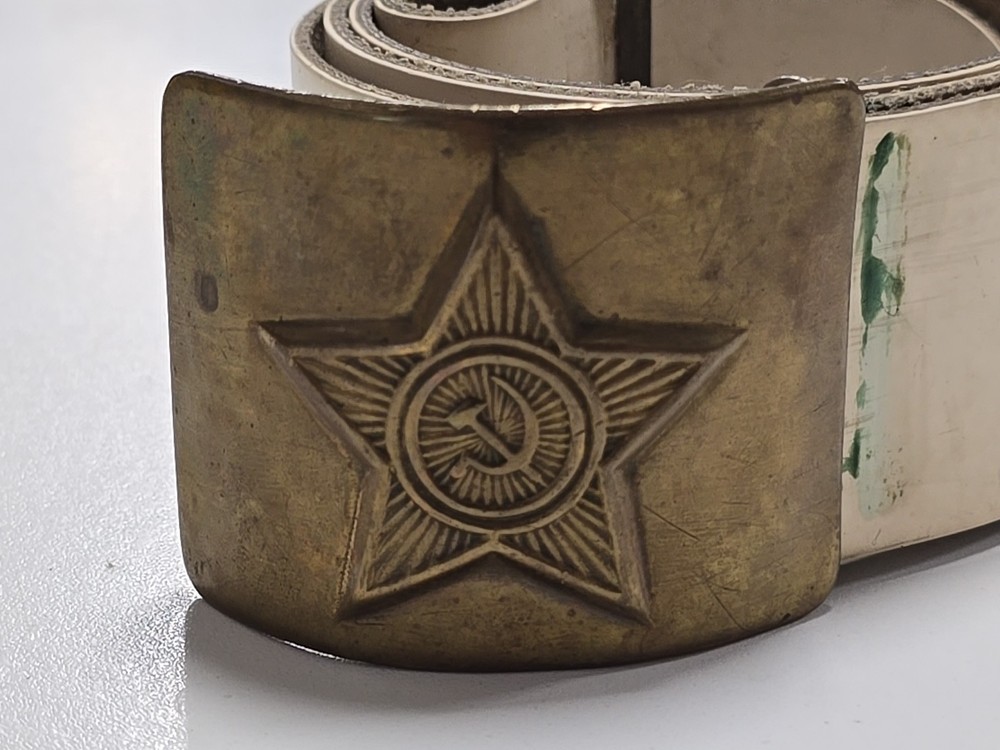 USSR Soviet Era Belt & Buckle