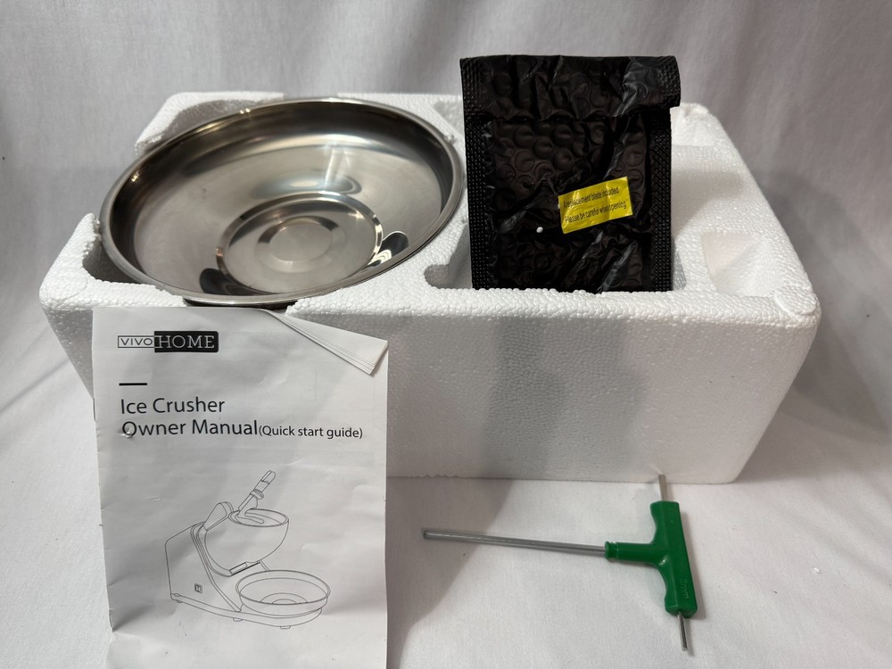 VIVOHOME Electric Ice Shaver Machine