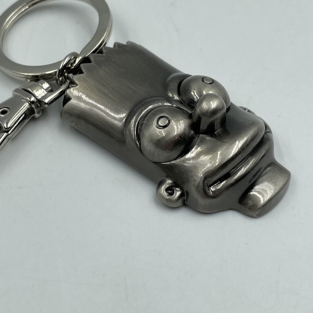 Bart & Homer Simpson Keyring • 3D • 2x Keychain Bundle • The Simpsons Official