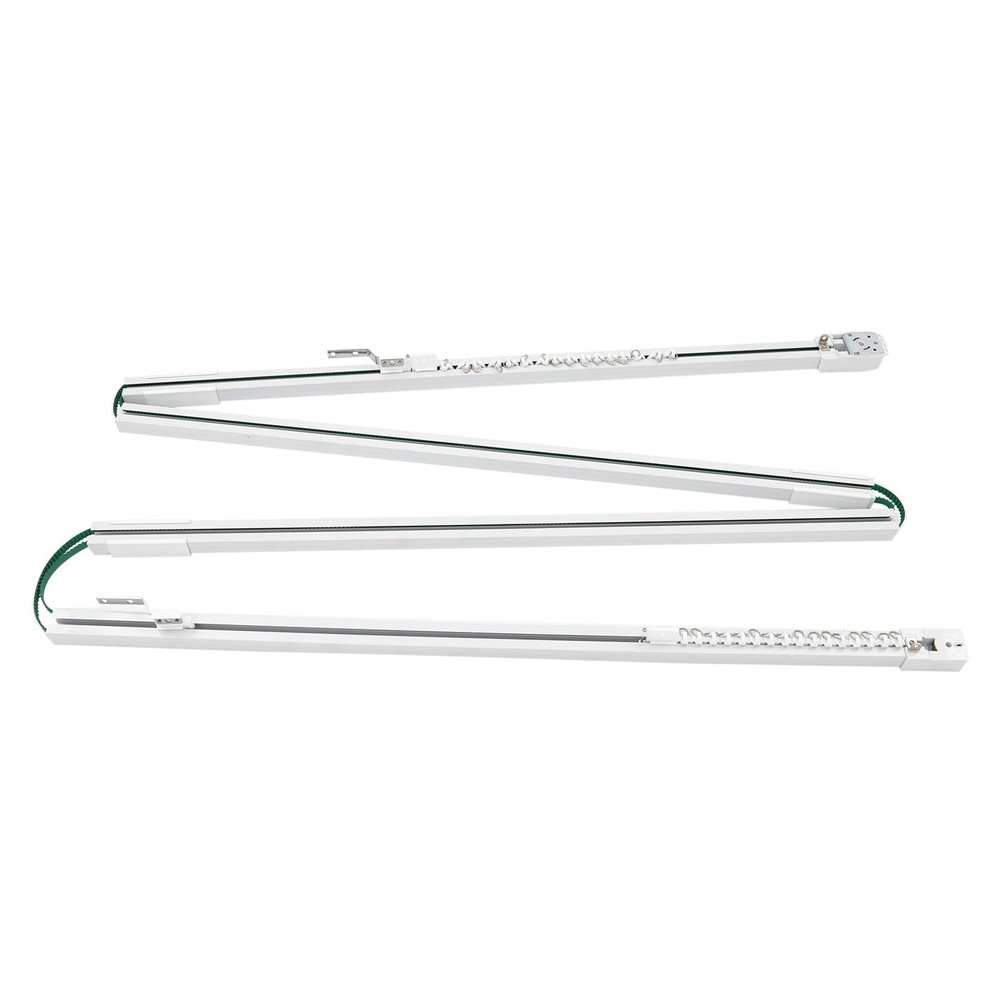 13ft Remote Control Automatic Open/Close Electric Drapery Curtain Track Rod Rail