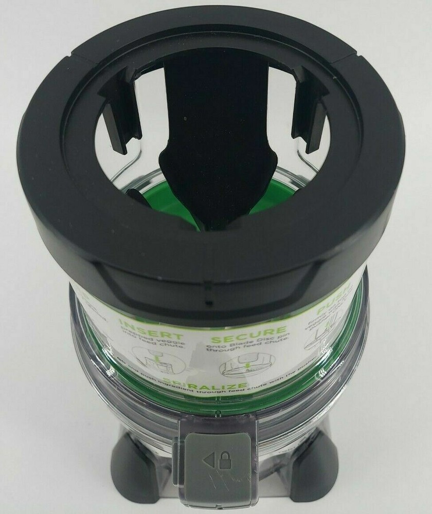 Ninja Intelli-Sense Precision Spiralizer Bowl Attachment with 1 Blade (Green)