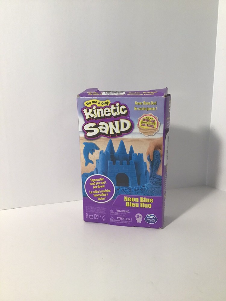 Kinetic Sand Neon Blue