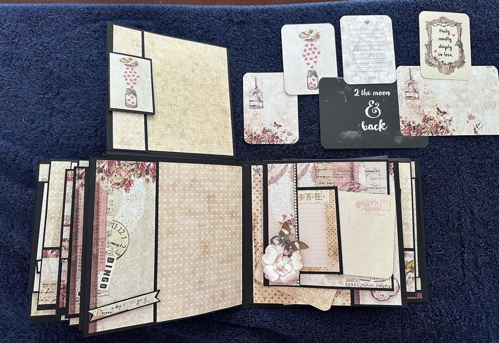 Handmade Album Using Prima Paperline