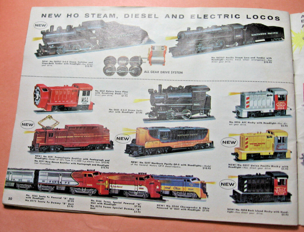 1960 Lionel Model Railroading Catalog (No. 2)