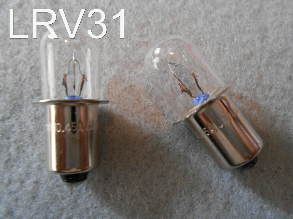 (2) BOSCH 24v VOLT Cordless Flashlight XENON Bulb - Model 3452 Replacement Bulb