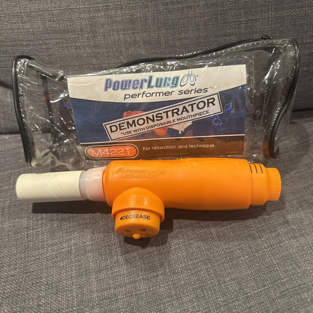 PowerLung M422T Performer Series Training Device - Unused