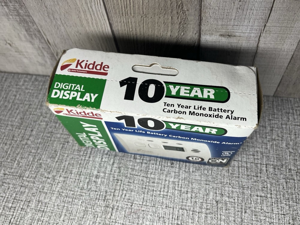 Kidde Carbon Monoxide Alarm Digital Display Model C3010-D Open Box