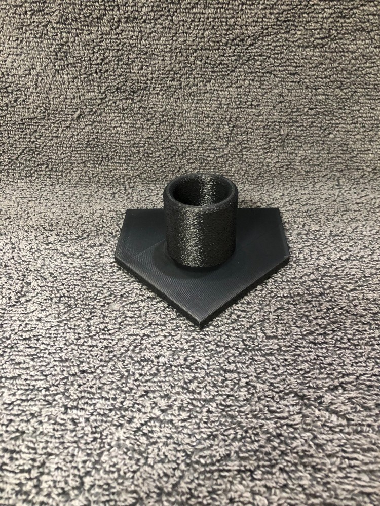 baseball display stand 3d printed black