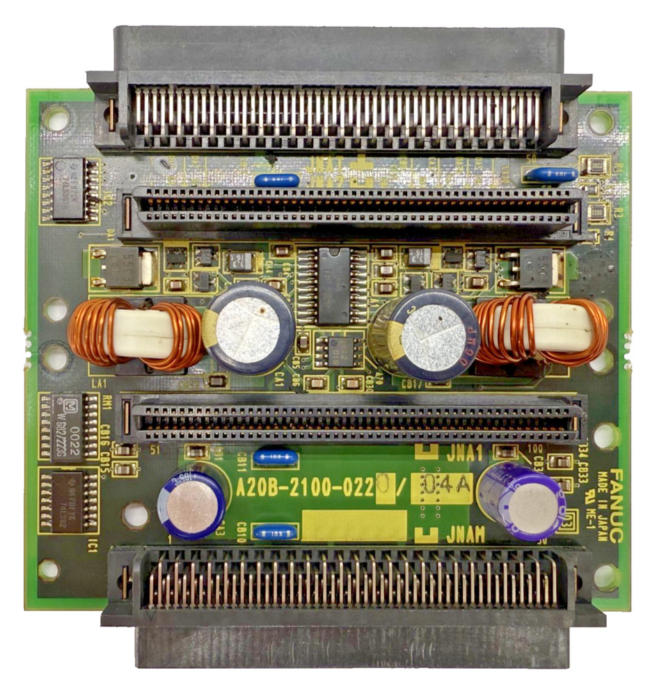 FANUC A20B-2100-0220/04A 2 SLOT BACK PANEL PCB